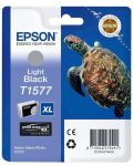 Мастилница Epson - T1577, за Epson Stylus Photo R3000, light black - 1t