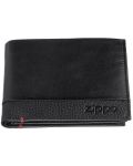 Мъжки портфейл Zippo Nappa Bi-Fold 8 CC - Черен - 1t