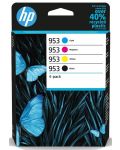 Мастилница HP - 953, за All-in-One Printers, CMYK, 4 броя - 1t