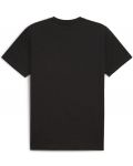 Мъжка тениска Puma - Graphic Slogan , черна - 2t