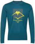 Мъжка блуза Asics - Fujitrail Logo LS Top, синя - 1t