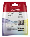 Мастилница Canon - PG-510 CL-511, за IP 2700/MP 240, CMYK - 1t