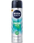 Nivea Men Спрей дезодорант Fresh Kick, 150 ml - 1t