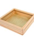 Магична дървена кутия за отпечатък Baby Art - Pure box, органична глина - 3t