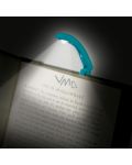 Малка цветна лампичка за книга - синя - 3t