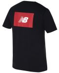 Мъжка тениска New Balance - Sport Essentials Logo Graphics , черна - 2t