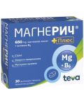 Магнерич Плюс, 650 mg, 30 таблетки, Teva - 1t