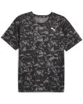 Мъжка тениска Puma - Fit Ultrabreathe , черна/сива - 1t