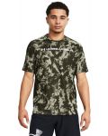 Мъжка тениска Under Armour - Tech ABC Camo, зелена - 3t