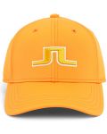 Мъжка шапка с козирка J.Lindeberg - Angus, оранжева - 1t