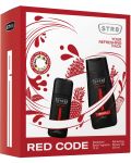 STR8 Red Code Комплект - Натурален спрей и душ гел, 75 + 250 ml - 1t