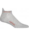 Мъжки чорапи Icebreaker - Run + Ultralight Micro, размер S, сиви - 1t