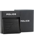 Мъжки портфейл Police - Exhaust Slim, черен - 5t