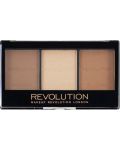 Makeup Revolution Палитра за контуриране Ultra Sculpt & Cont  C 04, 3 цвята - 1t