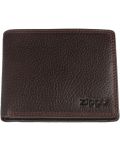 Мъжки портфейл Zippo - Bi-Fold, Brown 19/20, 3 CC, кафяв - 1t
