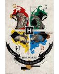 Макси плакат GB eye Movies: Harry Potter - Animal Crest - 1t