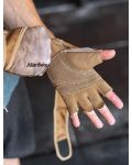 Мъжки ръкавици Harbinger - Pro Wrist Wraps 2.0, с накитници , кафяви - 4t