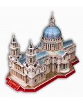 3D Пъзел Cubic Funот 107 части - St Paul's Cathedral - 1t