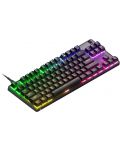 Механична клавиатура SteelSeries - Apex 9 TKL US, OptiPoint, RGB, черна - 3t