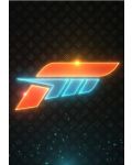 Метален постер Displate Games: Forza - 3D Emblem - 1t