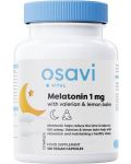 Melatonin with Valerian & Lemon Balm, 120 капсули, Osavi - 1t