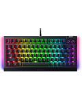 Механична клавиатура Razer - BlackWidow V4 75, ISO, Orange, RGB, черна - 6t
