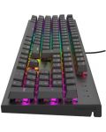 Механична клавиатура Genesis - Thor 303, Brown Switch, RGB, черна - 4t