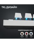 Механична клавиатура Logitech - G Pro X TKL, безжична, GX, бяла - 4t