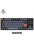 Механична клавиатура Keychron - K8 Pro, H-S, Clicky, RGB, черна - 2t