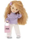 Мека кукла Orange Toys Sweet Sisters - Съни с лилав пуловер, 32 cm - 1t