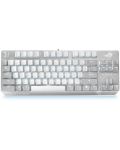 Механична клавиатура ASUS - ROG Strix Scope NX TKL, RGB, бяла/сива - 1t