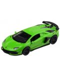 Метален автомобил Metal Speed Zone - Lamborhini Aventador Svj, 1:43, асортимент - 2t