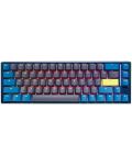 Механична клавиатура Ducky - One 3 Daybreak SF 65%, MX Black, синя - 1t
