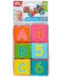 Меки кубчета Simba Toys - ABC - 3t