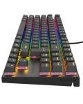 Механична клавиатура Genesis - Thor 303 TKL HS, Silent, RGB, черна - 4t