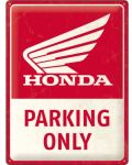 Метална табелка Nostalgic Art Honda - Parking Only - 1t