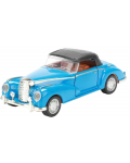 Метален автомобил Toi Toys - Classic, кабриолет с покрив, 1:35, син - 1t
