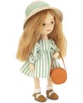Мека кукла Orange Toys Sweet Sisters - Съни в карирана рокля, 32 cm - 2t