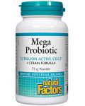 Mega Probiotic, 75 g, Natural Factors - 1t