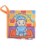 Мека книжка Jollybaby - Where is my belly - 1t