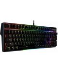 Механична клавиатура HyperX - Alloy MKW100, TTC Red, RGB, черна - 3t