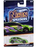 Метална количка Hot Wheels Neon Speeders - Асортимент, 1:64 - 1t