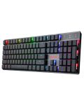 Механична клавиатура Redragon - Apas Pro, безжична, Blue, RGB, черна - 3t