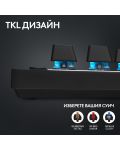 Механична клавиатура Logitech - G Pro X TKL, безжична, GX, черна - 4t