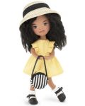 Мека кукла Orange Toys Sweet Sisters - Тина с жълта рокля, 32 cm - 1t