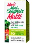 Мen’s Most Complete Multi, 90 капсули, Webber Naturals - 1t