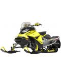 Метална играчка Newray - Снегоход Can-Am Ski-Doo MXZ XRS, 1:20, жълт - 1t