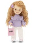 Мека кукла Orange Toys Sweet Sisters - Съни с лилав пуловер, 32 cm - 2t