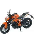 Метален мотор Welly - KTM 1290 Super Duke R, 1:18 - 1t