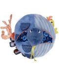 Мека играчка с  активности Moulin Roty - Риба балон - 6t